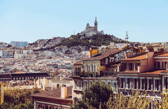 photo de la basilique Notre-Dame de la Garde à Marseille