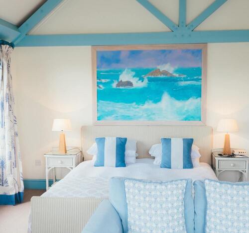 photo d'une chambre de l'Hôtel de la mer