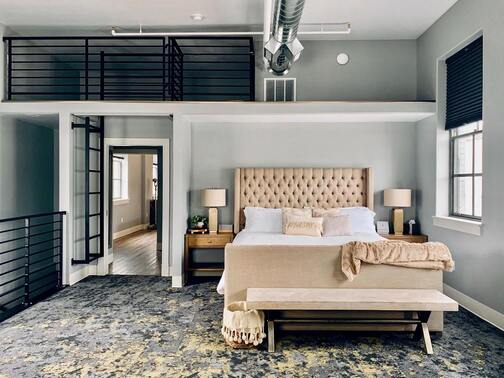 photo d'une chambre des Chambres d'hôtes Au cœur de l'eau